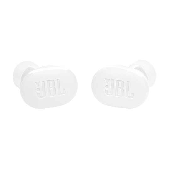 JBL Tune Buds - White - True wireless Noise Cancelling earbuds - Front